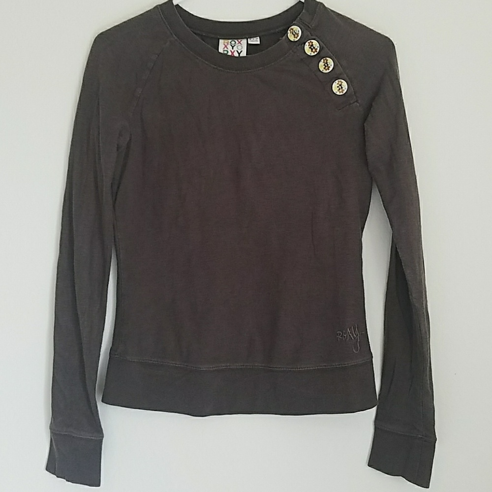 Roxy heavy weighted long sleeve shirt